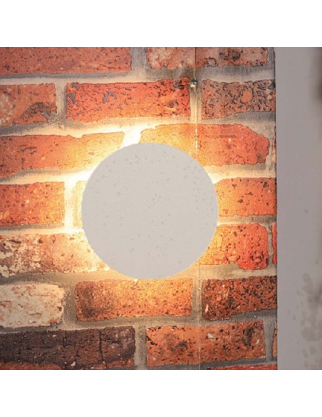 6785-Plafoniera LED Rotonda  Colore Bianco d mm h mm  -6