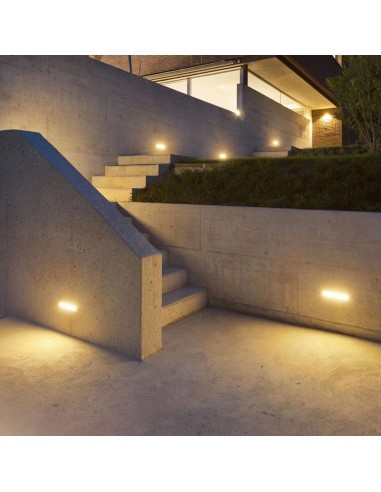 6810-Lampada LED da Muro Angolare  Colore Nero  -4