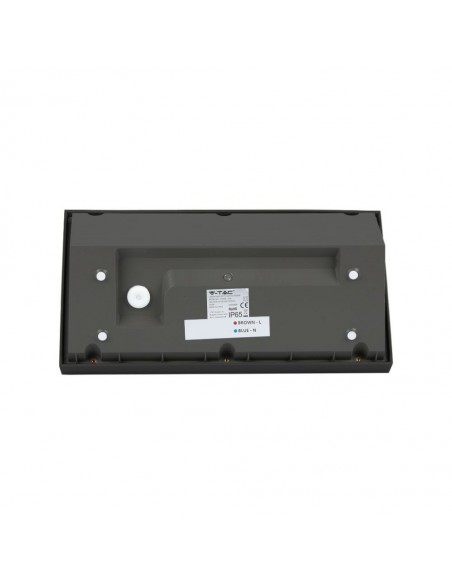 6812-Lampada LED da Muro Angolare  Colore Nero  -6