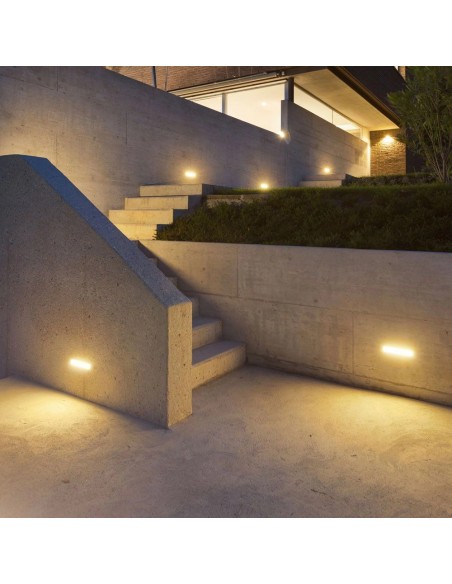 6813-Lampada LED da Muro Angolare  Colore Bianco  -4