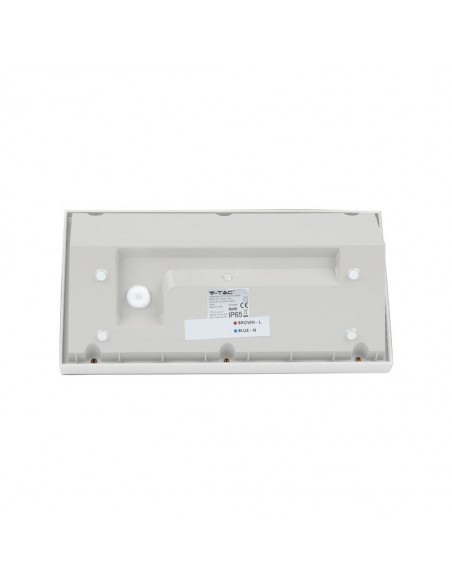 6817-Lampada LED da Muro Angolare  Colore Bianco  -5