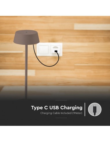 Lampada LED da Tavolo 2W Corten in...