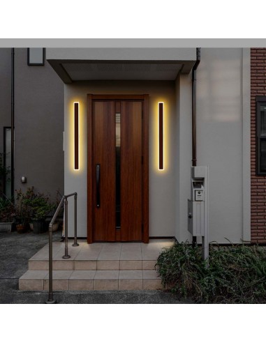 6828-Lampada LED da Muro  Colore Corten  Fascio   -4