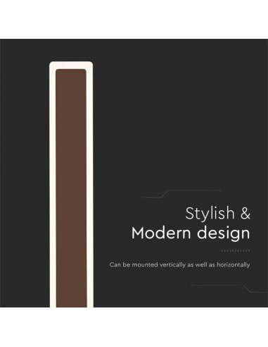 6828-Lampada LED da Muro  Colore Corten  Fascio   -7