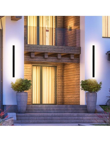 6831-Lampada LED da Muro  Colore Nero  Fascio   -5