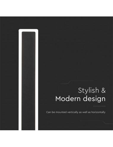 6831-Lampada LED da Muro  Colore Nero  Fascio   -7