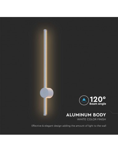 Lampada LED da Muro 12W Bianco 3000K...