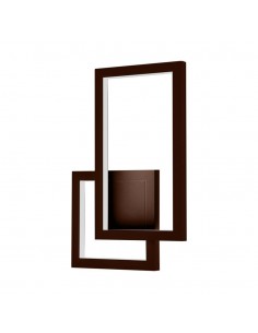 6840-Lampada LED Applique dal Design Moderno da Muro  Colore Corten  IP-1