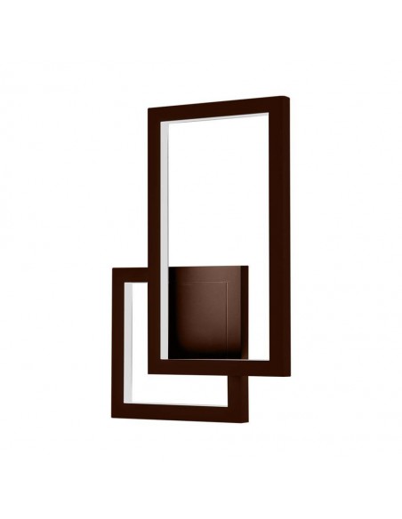 6841-Lampada LED Applique dal Design Moderno da Muro  Colore Corten  IP-1