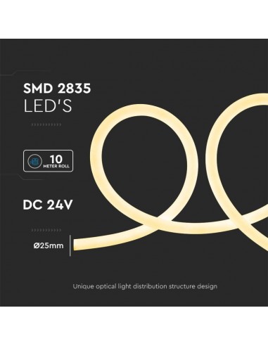 6868-Strip LED Neon Flex /m Bobina m V  IP-3