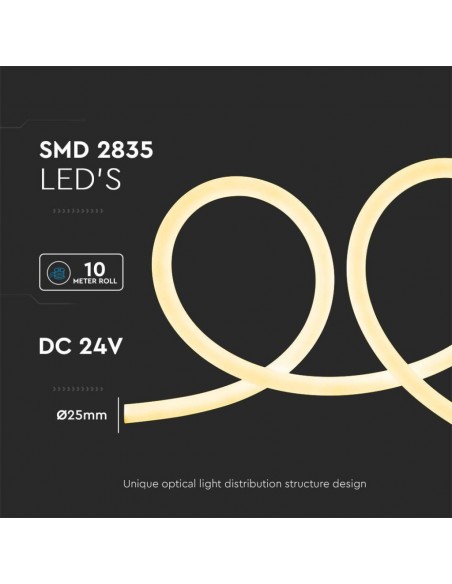 6868-Strip LED Neon Flex /m Bobina m V  IP-3