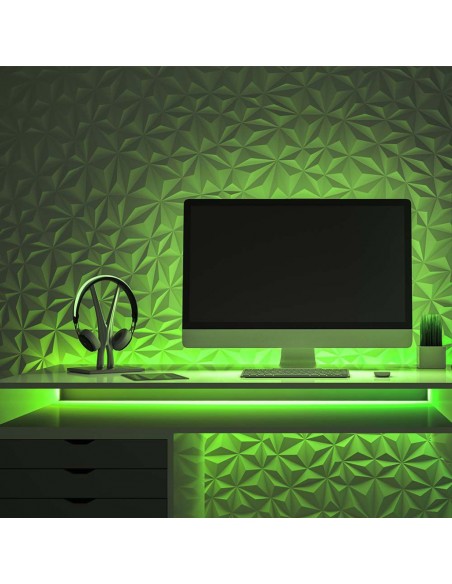 6871-Strip LED Neon Flex /m Bobina m V Colore Verde IP-4