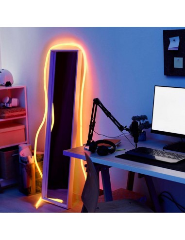 6873-Strip LED Neon Flex /m Bobina m V Colore Ambra IP-5