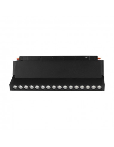 6887-Faretto LED da Binario Magnetico Regolabile  V Colore Nero Compatibile con Google Home e Alexa in-1