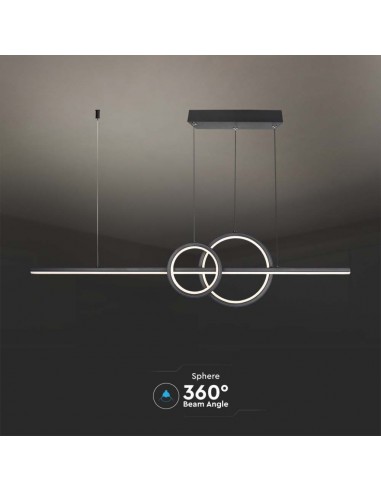 Lampadario LED a Sospensione 15W 3in1...