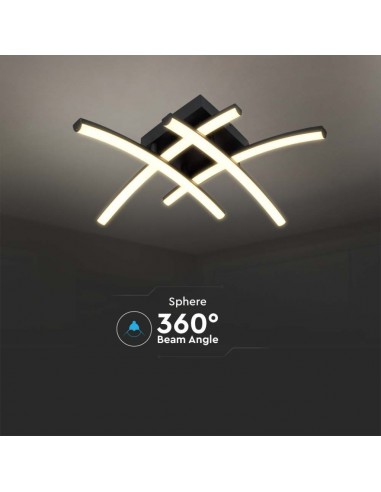 Lampadario LED dal Design Moderno 24W...