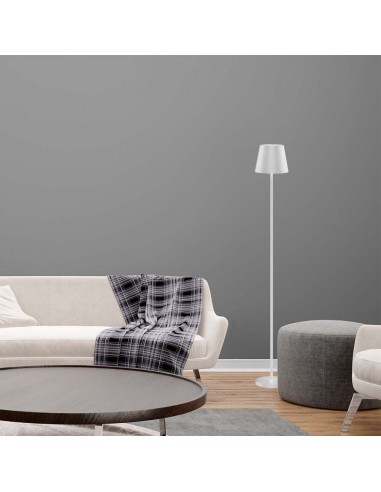 7007-Piantana LED  Colore Bianco in Alluminio con Touch Dimmerabile Altezza regolabile in  IP-4 7007-Piantana LED  Colore Bianco in Alluminio con Touch Dimmerabile Altezza regolabile in  IP-4