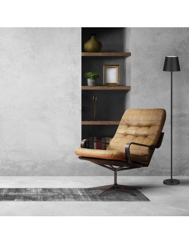 7009-Piantana LED  Colore Nero in Alluminio con Touch Dimmerabile Altezza regolabile in  IP-5