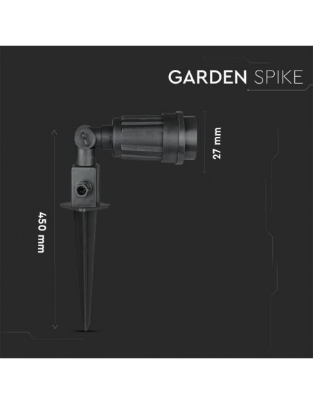 7044-Picchetto con Portalampada E Singolo IP-3