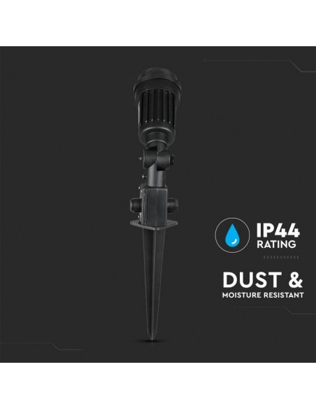 Picchetto con Portalampada E27 Singolo IP44