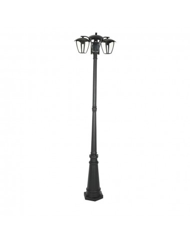 7063-Lampione LED con Portalampada E Max x Colore Nero h cm IP-1