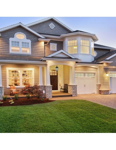 7072-Lampada LED da Soffitto a Lanterna con Portalampada E Max  Colore Nero Opaco l mm IP-5