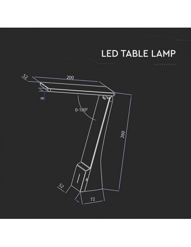 7099-Lampada LED da Tavolo   in  Ricaricabile a Batteria Colore Bianco e Oro Touch Dimmerabile-3