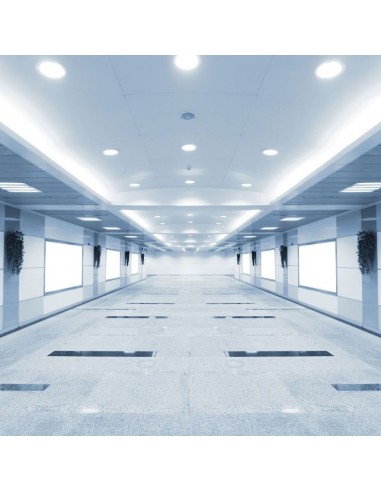 724-Mini Pannello LED  Chip Samsung Montaggio ad Incasso Rotondo -4