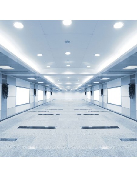 724-Mini Pannello LED  Chip Samsung Montaggio ad Incasso Rotondo -4