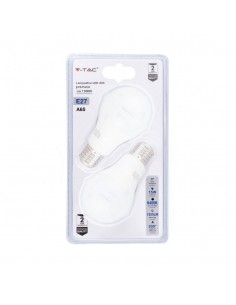 7302-Lampadina LED E  LM/W A  Blister  Pezzi-1