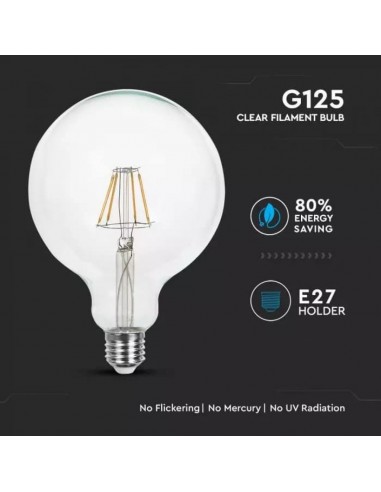 7427-Lampadina LED E  G Filamento -6