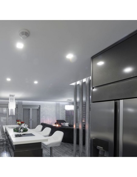 744-Mini Pannello LED  Chip Samsung Montaggio ad Incasso Regolabile Quadrato -4