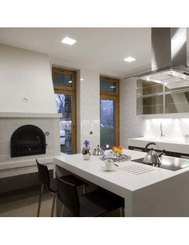 744-Mini Pannello LED  Chip Samsung Montaggio ad Incasso Regolabile Quadrato -5