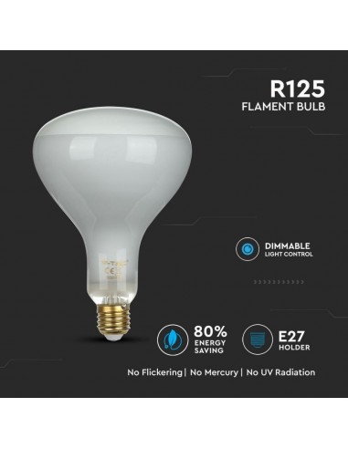 7467-Lampadina LED E  R Filamento  Dimmerabile-6