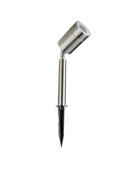 7518-Picchetto in Acciaio Inox con Portalampada GU Max  Orientabile IP-1