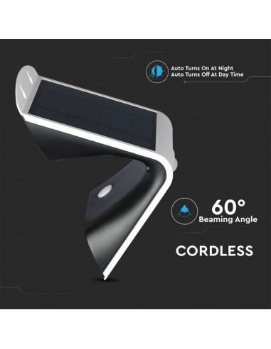 Lampada LED Solare da Muro a Batteria...