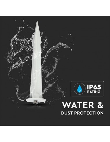 7537-Picchetto in Alluminio per Fari LED Colore Bianco d mm Hmm-4