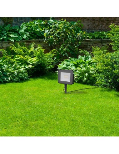 7538-Picchetto in Alluminio per Fari LED Colore Nero d mm Hmm-3