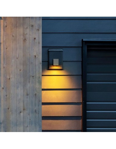 7539-Portafaretto LED da Muro Quadrato GU Max  Colore Bianco IP-4