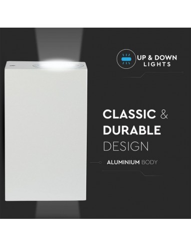 Portafaretto LED Doppio da Muro...