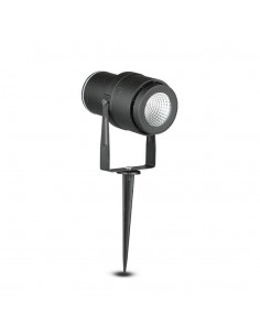 7546-Faretto LED da Giardino  con Picchetto Colore Nero Luce Verde -1