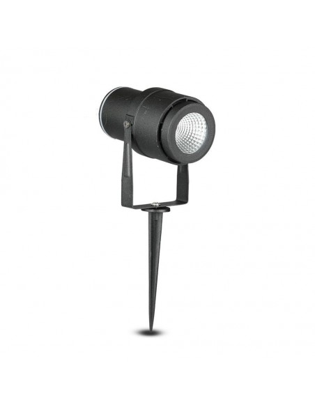 7546-Faretto LED da Giardino  con Picchetto Colore Nero Luce Verde -1