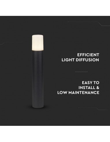 Piantana LED da Giardino Cilindrica...