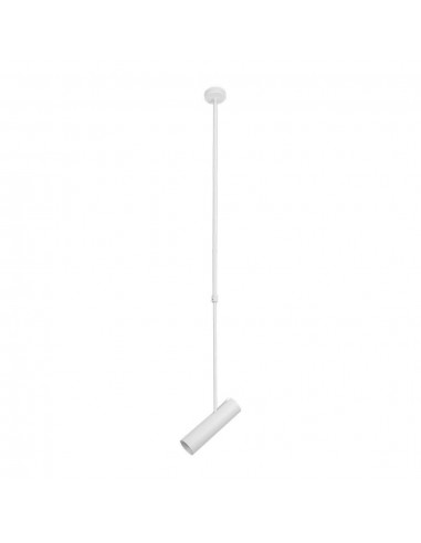 7574-Portafaretto LED a Sospensione GU Corpo in Alluminio Bianco DxMM-1