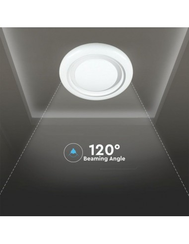 Plafoniera LED Rotonda 60W con...