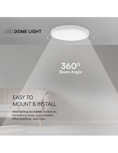 Plafoniera LED Chip Samsung Rotonda...