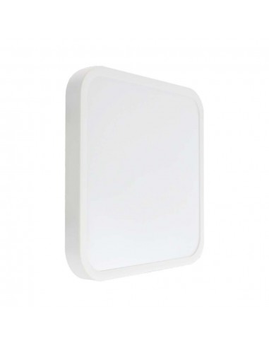 76251-Plafoniera LED Quadrata  Cornice Bianco  IP-1