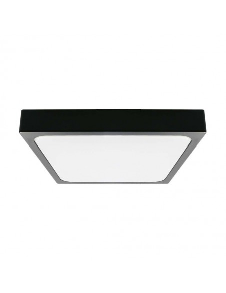 7643-Plafoniera LED Quadrata  Colore Nero  IP-1