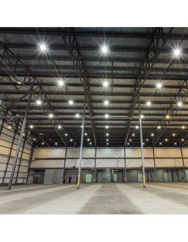 7657-Campana Industriale LED  LM/W UFO Driver MW Mean Well   Dimmerabile -5