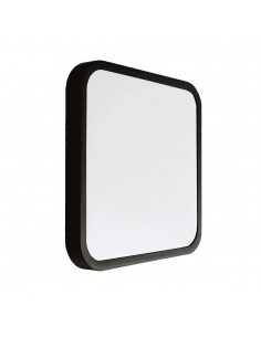 76721-24-Plafoniera LED Quadrata  Chip Samsung con Telecomando e Sensore di Movimento a Microonde Colore Nero  IP-1